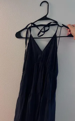 Navy Blue Express Maxi dress thumbnail 1
