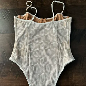 White Fox Corset Bodysuit thumbnail 9