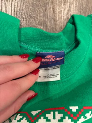 National Lampoon’s Christmas Vacation Griswold Family Christmas Crewneck Sweater Unisex Size Medium Worn Once and in Perfect Condition thumbnail 2