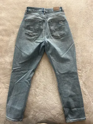 American Eagle Stretch Curvy Mom Jeans thumbnail 6