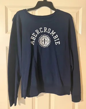 Abercrombie Crewneck Navy thumbnail 1