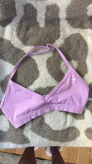 Pink Gymshark Bra Minimal Support thumbnail 6