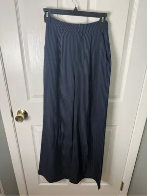 Princess Polly Briana Set Navy Pinstripe 0 thumbnail 7