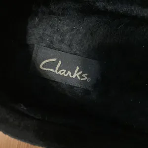 Clarks Leather Upper Moccasin Black Women’s Size 9 Medium Shoes Black Color thumbnail 4
