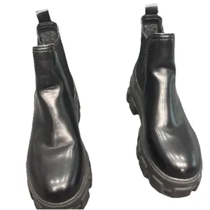 Circus NY Sam Edelman Darielle Chelsea Boots Black Platform Lug Sole Women's 6.5 thumbnail 2