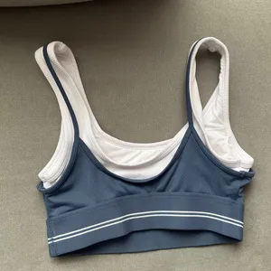 Alo Yoga Airbrush Better Together Bra Bluestone XS thumbnail 4