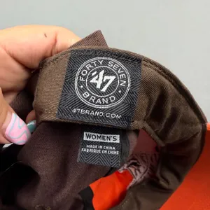 Cleveland Browns Womens Hat Sequin Sparkle Adjustable Hat '47 Fourty Seven thumbnail 5