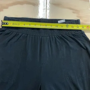 AnyBody Black Cargo‎ Jogger Pants Elastic Waist Cotton Modal XST Tall Loungewear thumbnail 8