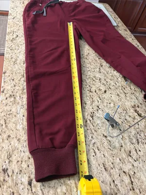 FIGS Technical Collection Joggers in Burgundy thumbnail 7