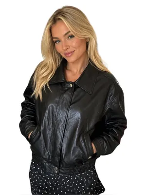 Wild Fable Women’s Black Zipper/Snap Jacket XS NWT thumbnail 2