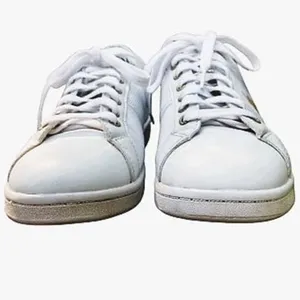US POLO Women's White & Gold Leather Soles Sneakers ~ 7.5 thumbnail 4
