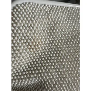 60s Beaded White Handbag Handle Evening Bag Purse USA Two Sided thumbnail 5