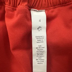 Lululemon Hotty Hot Shorts High Rise 4" Hot Heat Athletic Athleisure Women's 4 thumbnail 5