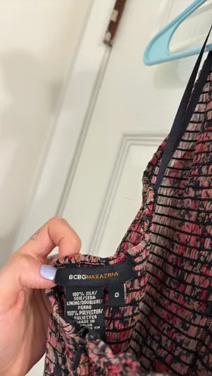 BCBGMAXAZRIA Midi Halter Dress thumbnail 6