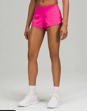 NWT Lululemon Speed Up Shorts LR 2.5” Lined Sonic Pink Size 12 thumbnail 14