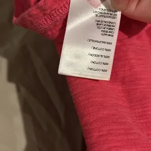 Pilcro Pink Short Sleeve Tee Classic Crew Neck thumbnail 3