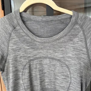 Lululemon Swiftly Tech Short Sleeve Crew tee Slate White workout running train thumbnail 4