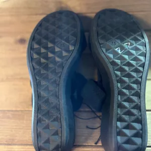 New Aerosoles women's Ilona Wedge Sandals size 7.5 black thumbnail 7