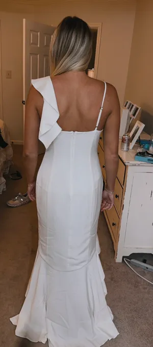 Revolve Interstellar Gown in White thumbnail 4