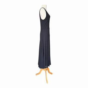 Marine Layer Lexi Rib Fit & Flare Midi Dress Black Medium NWT thumbnail 7