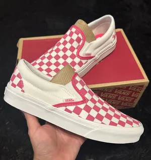 VANS checkerboard pink slip on shoes sneakers women’s 8 new thumbnail 1