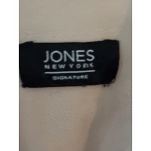 Jones New York Signature Women Light Pink Button Front Twill Jacket‎ Size Medium thumbnail 3