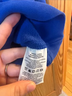 Nike Size Medium Royal Blue Hooded-Sweatshirt thumbnail 4