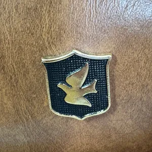 American Vintage Vintage 70s Brown Pilot Airline Bag with Keys thumbnail 6