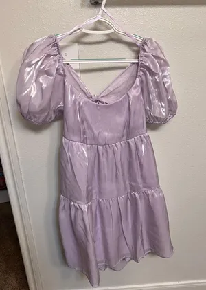 Crystal Sky Purple Dress thumbnail 1