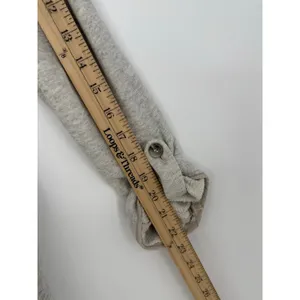 Ann Taylor Knit Blazer Jacket Gray Heather Cotton One Button Roll Tab Sleeve 6 thumbnail 10