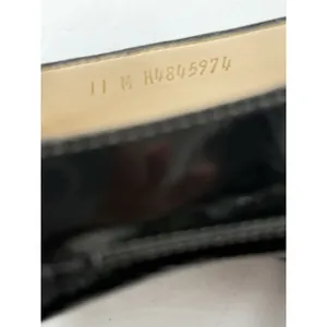 SAS Sonyo TriPad Comfort Black Patent Leather Pump‎ Sz11M Retro Grannycore Dance thumbnail 10