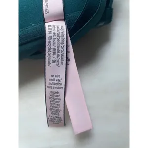Victorias Secret No Wire Multi Way Bandeau Bra Teal Green Lightly Lined Large thumbnail 3