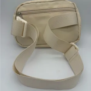 Kappa Kappa Gamma Sorority Crossbody Sling Belt Bag Fanny Pack Off White Cream thumbnail 4