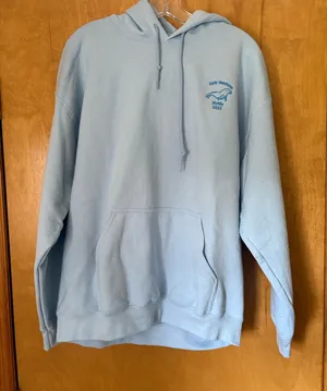 Gildan Blue Mystic Hoodie thumbnail 1