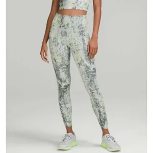Lululemon Wunder Train High Rise Tights with Pockets 25" Smoked Spruce Multi 6 thumbnail 10