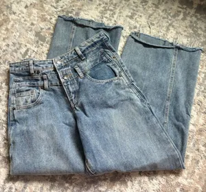 Forever 21 2/26 hi rise wide leg jeans thumbnail 1