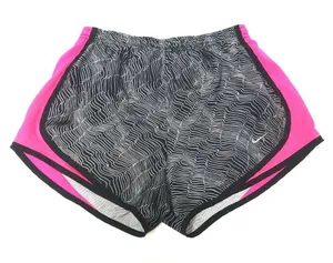 Nike dry fit‎ black squiggle & hot pink athletic running shorts S/M thumbnail 1