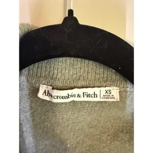 Abercrombie & Fitch Sage Green Collared Button Front Cardigan Sweater XS Womens thumbnail 2