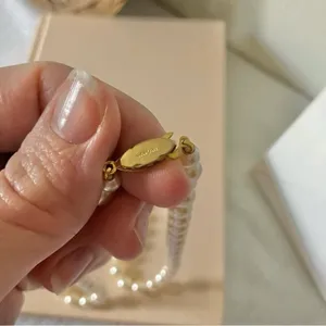 Champagne Pearl Necklace Vintage “Mairi” 25” Gold Marquise Fishhook JAPAN Classic thumbnail 6