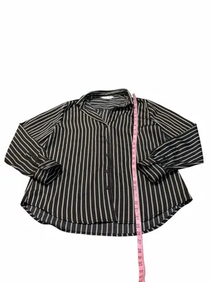 OLD NAVY striped classic shirt button down thumbnail 2