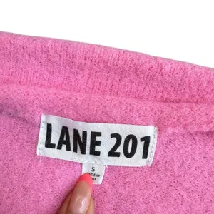 Lane 201 Women’s Size S Drop Shoulder Pullover Sweater Hot Pink Barbiecore Comfy thumbnail 3