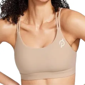 Peloton Women’s Size 1X Nude Tan Cadent Strappy Elevate Sports Bra thumbnail 1