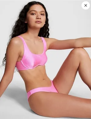 Pink Victoria's Secret Bikini Set L thumbnail 1