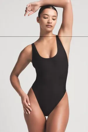 SKIMS Scoop Neck One Piece Swimsuit NWT XL thumbnail 2
