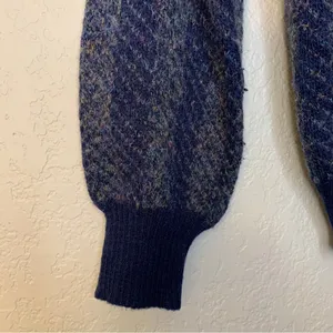 Vintage Wool Blend Striped Grandpa Sweater Size XL thumbnail 5