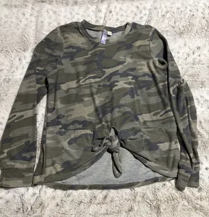 Alya Camo Long Sleeve Shirt thumbnail 1