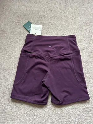 Halara no front seam biker shorts  thumbnail 3