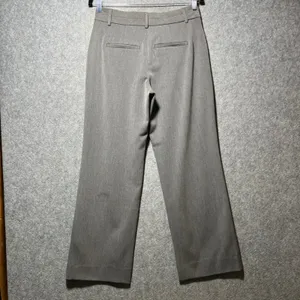 Nine West Womens‎ 4 Gray Wide Leg Dress Pants Career Workwear Trousers thumbnail 9