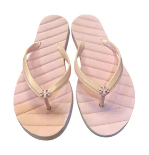 Tory Burch KIRA Flip Flops Petunia‎ Size 11 Store Display Pink thumbnail 1