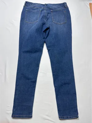 Jessica Simpson Kiss Me Skinny Blue Denim Jeans Size 14/32 thumbnail 8